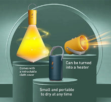 Load image into Gallery viewer, Electric Mini Clothes Dryer Portable PTC Heating Drying Machine Clothing UV Sterilization Disinfection Dryer For Travel Business