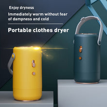 Load image into Gallery viewer, Electric Mini Clothes Dryer Portable PTC Heating Drying Machine Clothing UV Sterilization Disinfection Dryer For Travel Business
